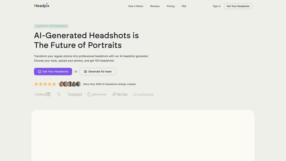 Headpix - AI Headshot Generator : Create Professional AI Headshots