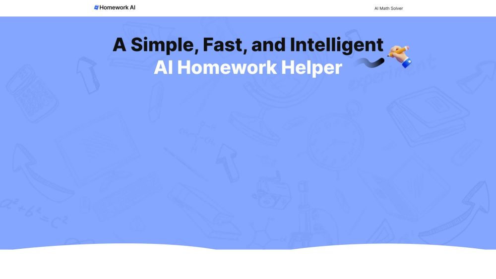 Homework AI: Instant, Intelligent, Step-by-Step Homework Solutions