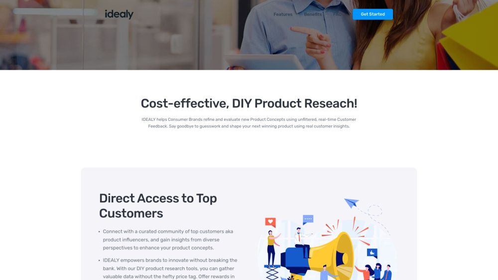 IDEALY: Cost-Effective, DIY Product Research Platform Solution