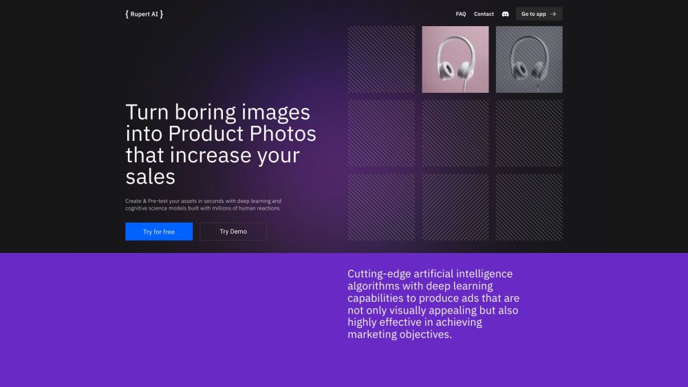 Rupert AI: AI-Powered Product Photography for High Conversion