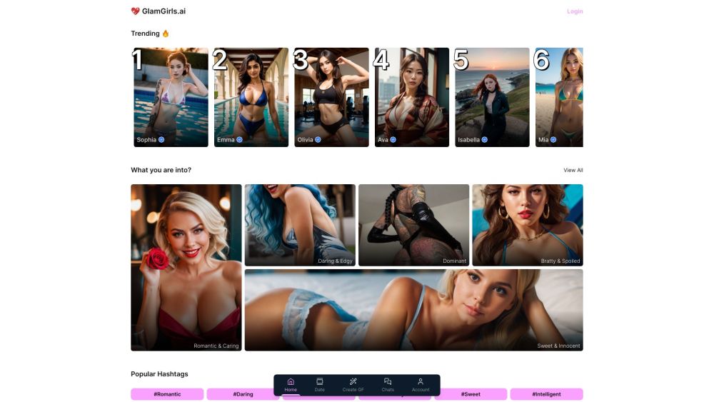GlamGirls.ai : Realistic AI Girlfriend Generator for Genuine Companions