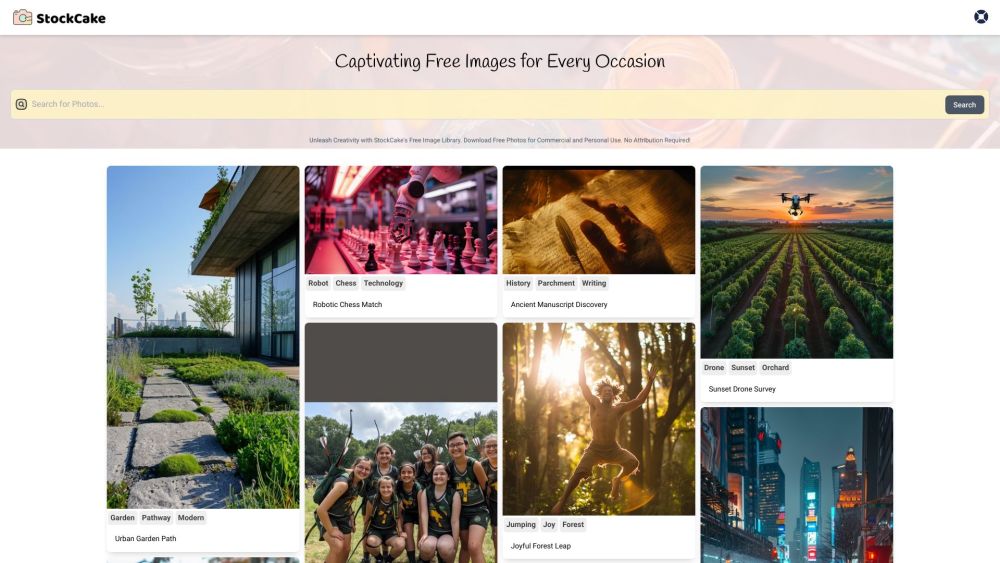 StockCake: Free Captivating Image Library for All Events