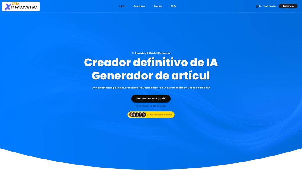 XMetaverso CREA: AI Content Creation & Automation Platform