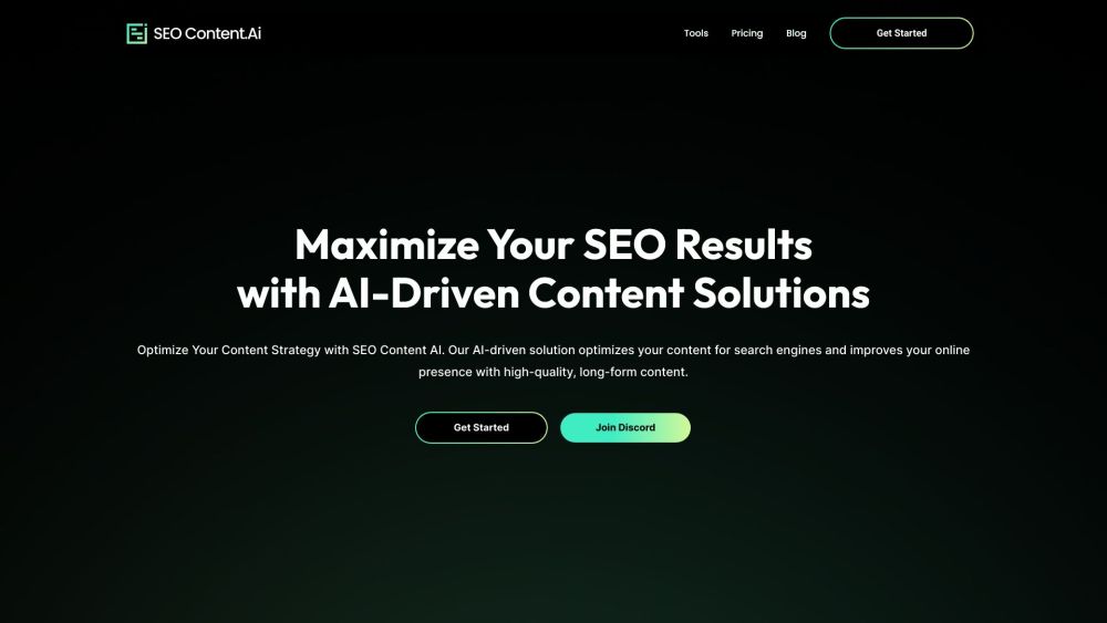 SEO Content AI: Personalized, Automated, SEO-Optimized Content Service