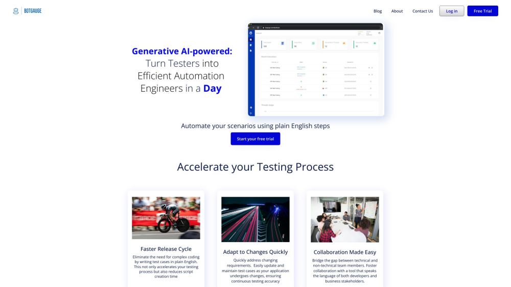 BotGauge: AI Lowcode Platform - Gen AI for Automation Engineering