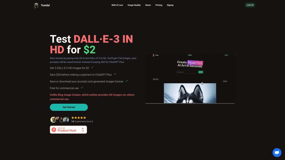 Test DAL·E-3: Website for HD DALL·E-3 Testing and HD Image Generation