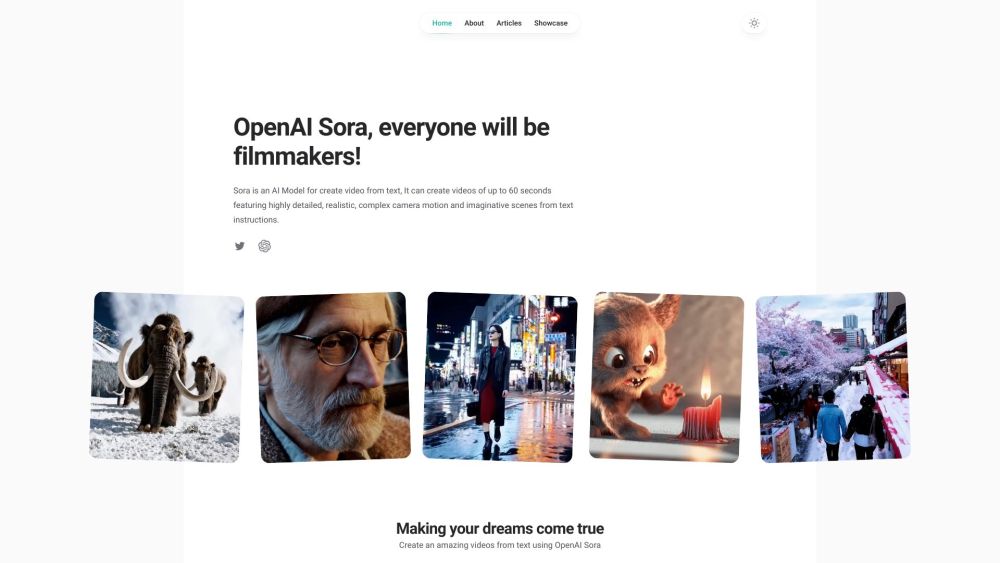 Sorahub: OpenAI Sora Guide and Shared Prompt Resource Site