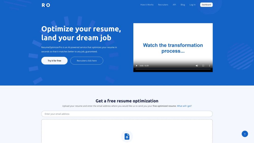 ResumeOptimizerPro: AI-Powered Service for Ultimate Resume Optimization