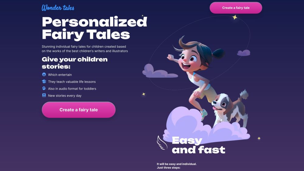 Wonder Tales: Create Unique, Personalized Stories of Your Own