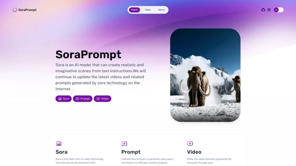 Sora Prompt: AI Creates Realistic Scenes from Text, Updated with Videos