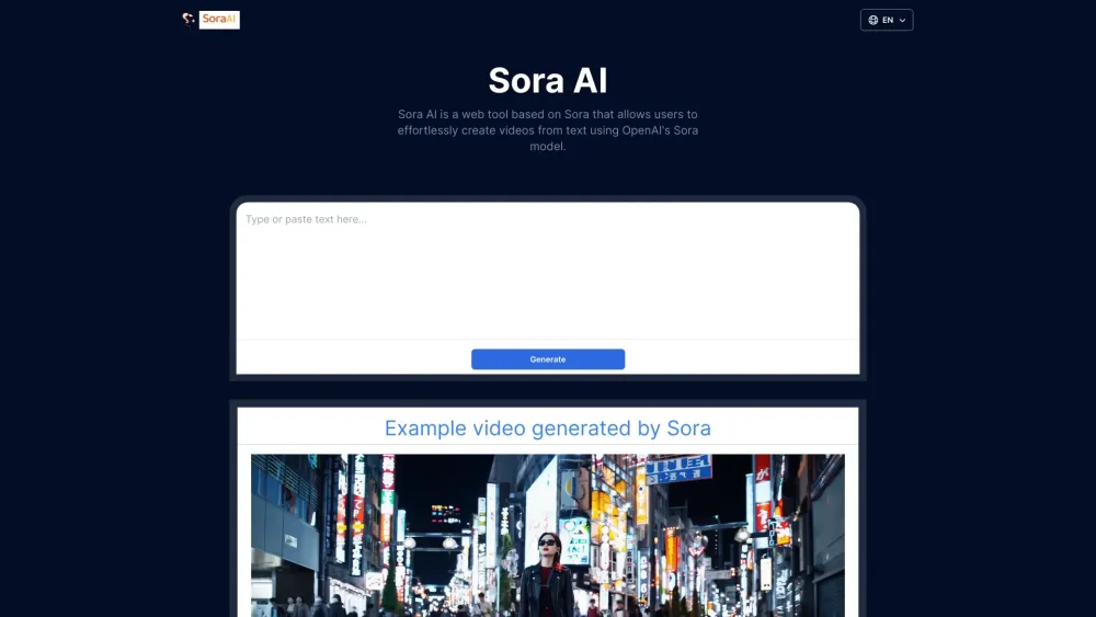 Sora AI: Easy Text to Video Creation with OpenAI Model