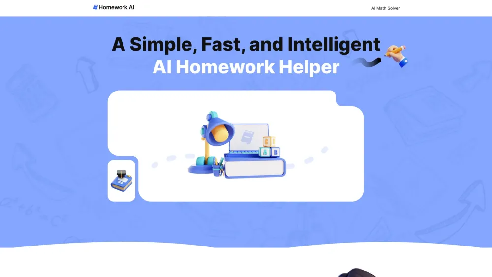 HomeworkAI: Quick, Intelligent AI Homework Assistant - Simple, Fast Helper