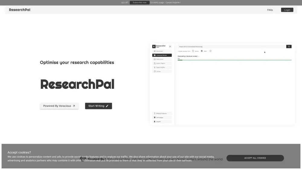 ResearchPal: AI-Driven Tool for Boosting Research Productivity