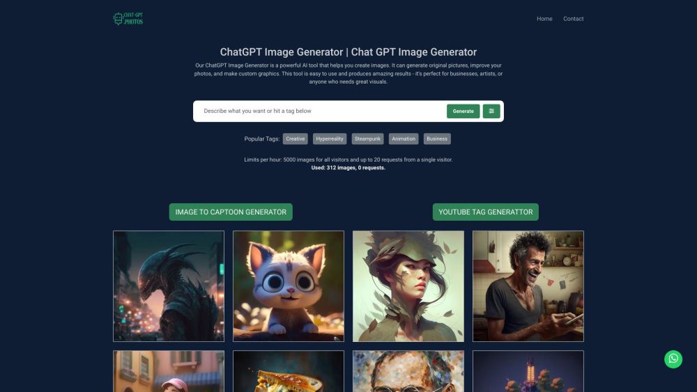 ChatGPT Image Generator: AI for Custom Graphics, Photo Enhancements & More