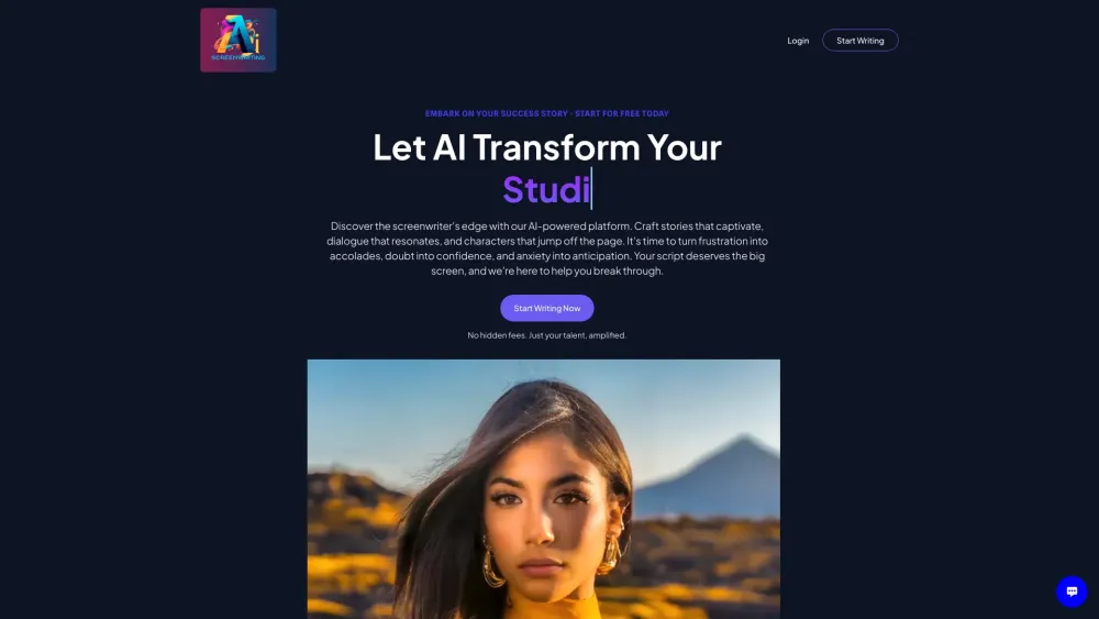 Screenwriting.AI: AI-Powered Tool for Expert Screenwriting Solutions