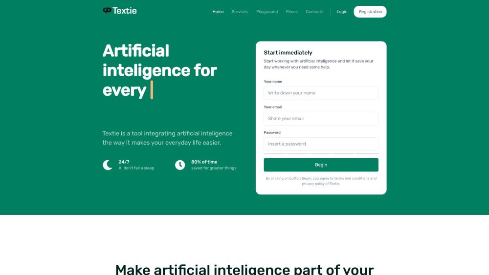 Textie: AI Tool Simplifying Daily Tasks & Enhancing Life