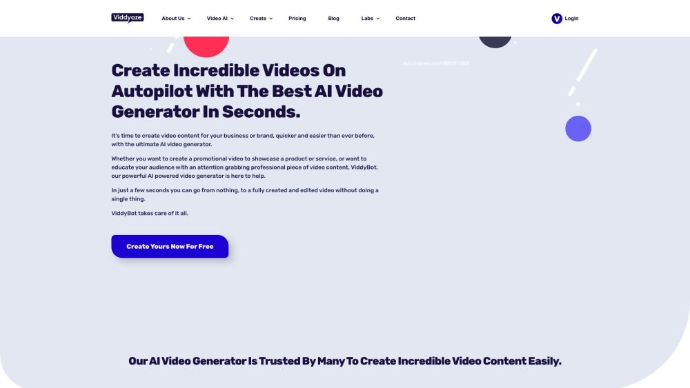 AI Video Generator: Swift, High-Quality Content with Powerful Editor