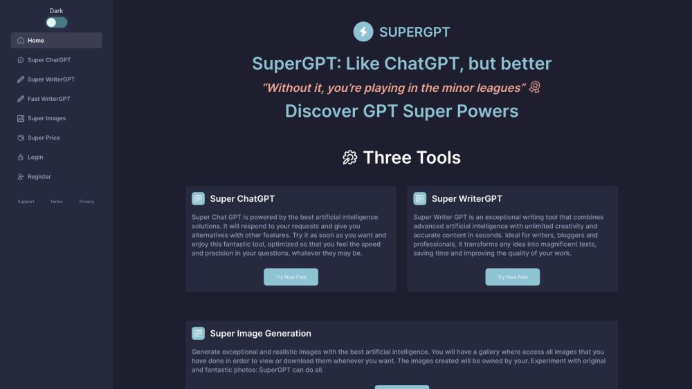 SuperGPT: Top Network Content Generator - Best in Class