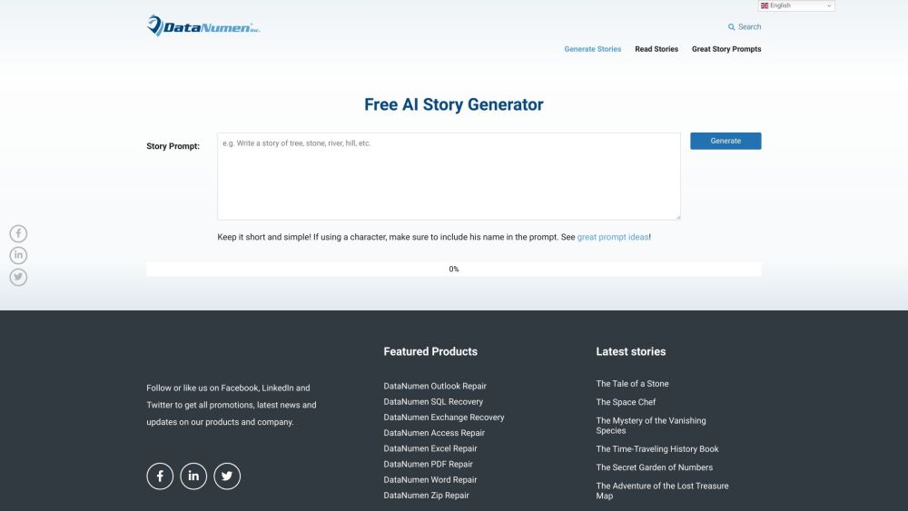 Free AI Story Generator: Unlimited, No Signup, Texts & Images Stories