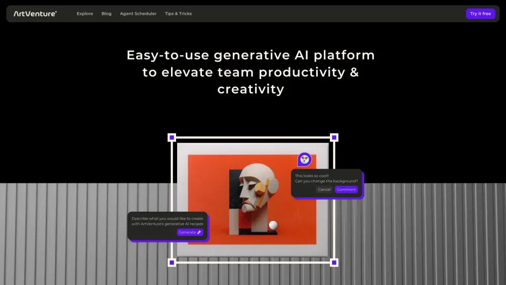 ArtVenture: Cross-Team, Cross-Discipline AI Production Platform Features