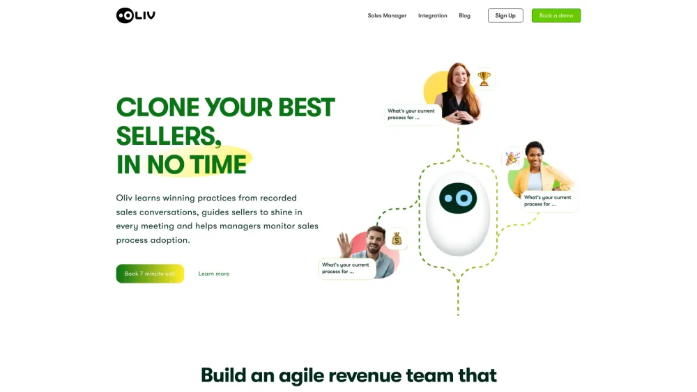 Oliv: AI-Powered Sales Enablement Platform for Optimal Growth