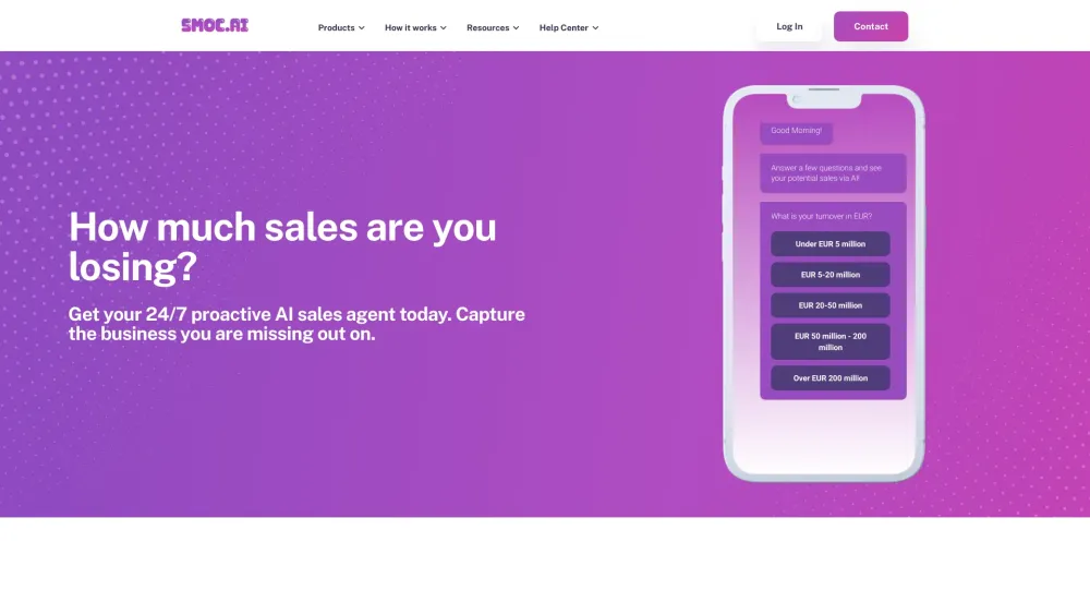 SMOC.AI: Digital Sales Agent Revolutionizing Commerce