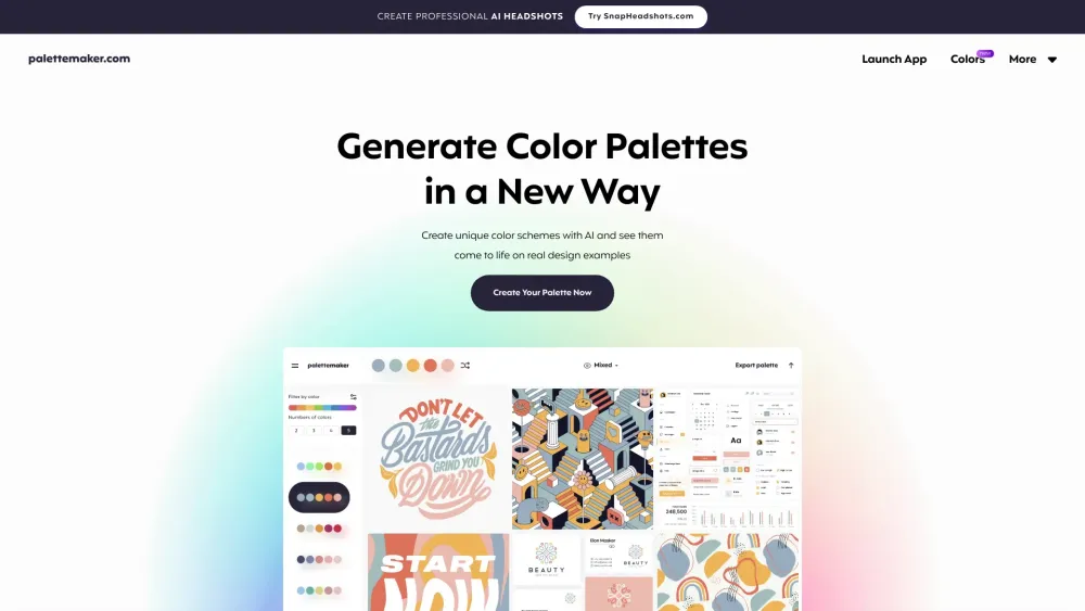 AI Color Palette Generator: Free Tool for Creatives, Color Lovers