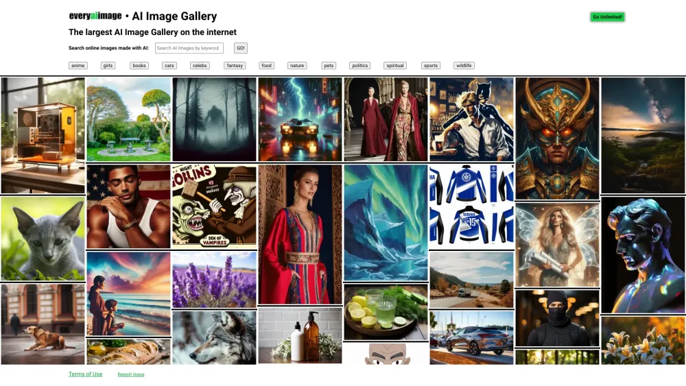 Every AI Image : Largest Gallery for AI Image Search - Search AI Images