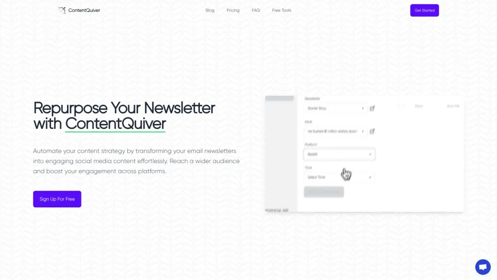 ContentQuiver: AI Repurposes Newsletters for Reddit, LinkedIn, Twitter & More