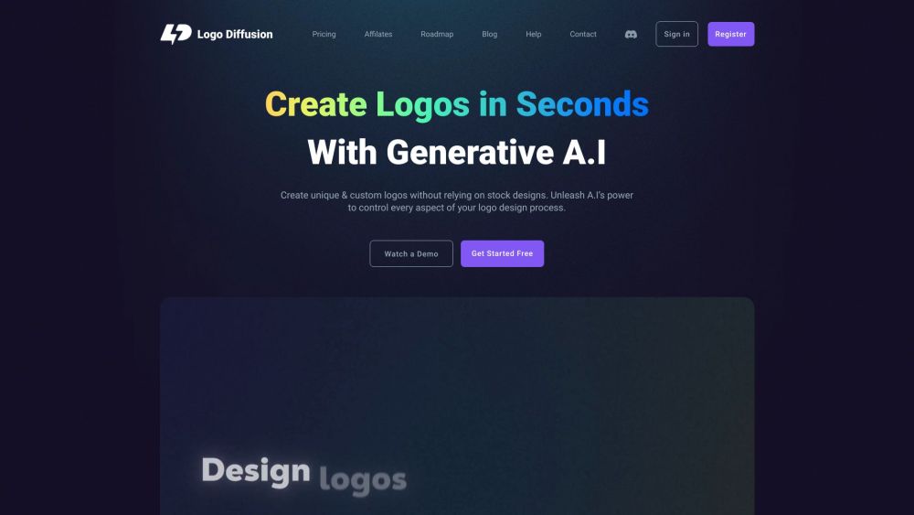 Logo Diffusion: Swift A.I Powered Logo Generation in Seconds