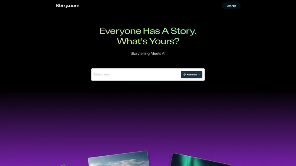 Story.com: AI Video Maker for Films, Books, TikToks, and More