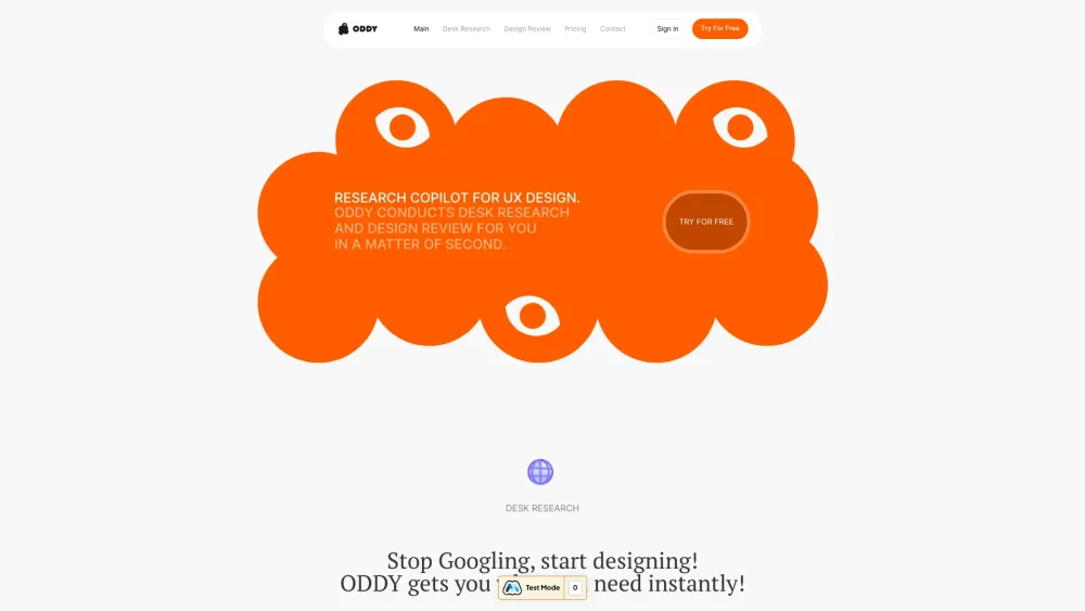 ODDY: Simplified UX Design, Desk Research & Usability Analysis