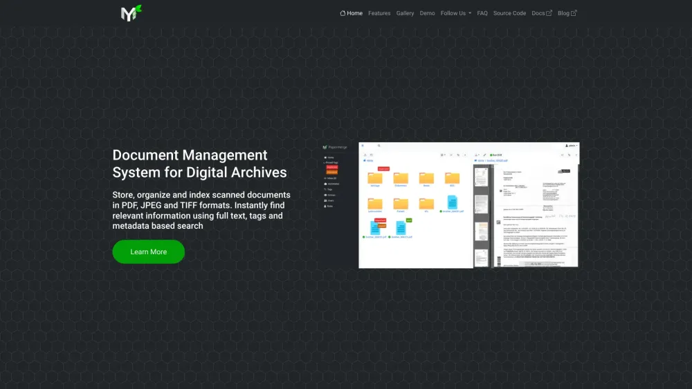 Papermerge DMS: Free, Open Source Doc Management with OCR