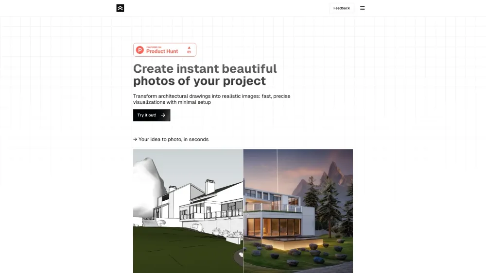 Instant Renders: Instantly Create Stunning Project Photos : Beautiful Shots