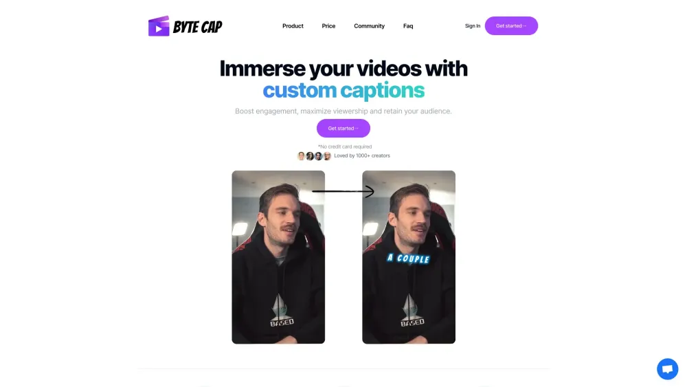 ByteCap: Automatic, Fast Subtitle Creation for Videos