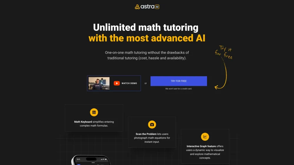 Astra AI: Personal Math Tutor with GPT-4 Turbo - Affordable & Accessible