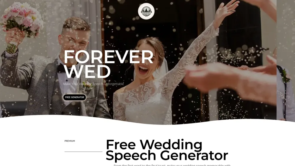 Forever Wed: Ultimate Custom GPT for Creating Wedding Speeches