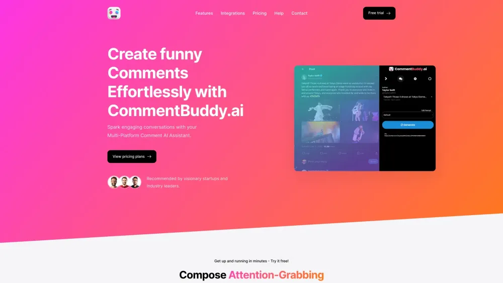 CommentBuddy.ai : Dynamic Multi-Platform AI Comment Assistant