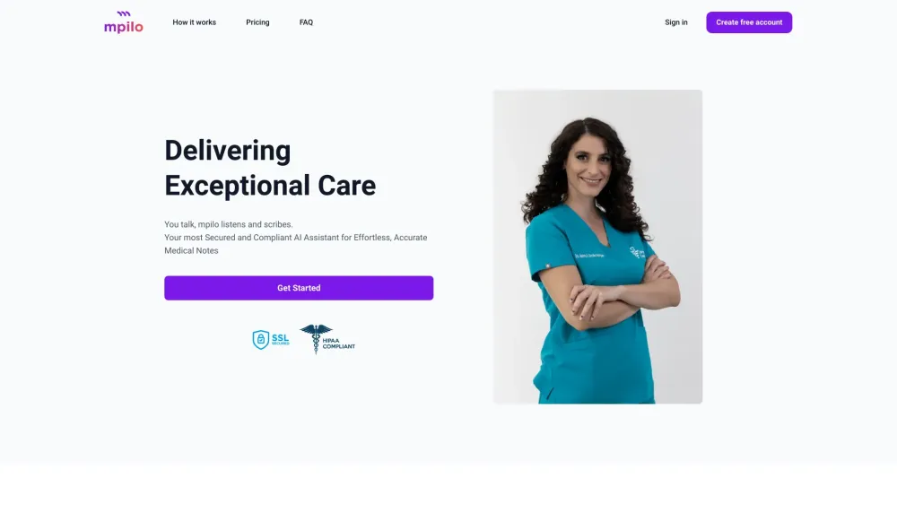 Mpilo: Secure AI Medical Assistant for Accurate Scribing