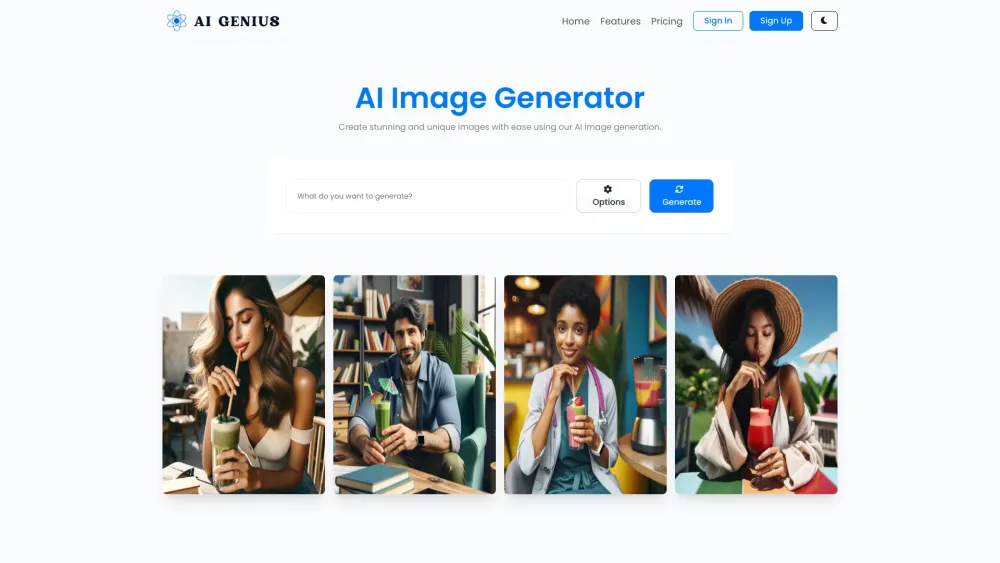 AI Genius: Unique Image Generation with Advanced AI Technology