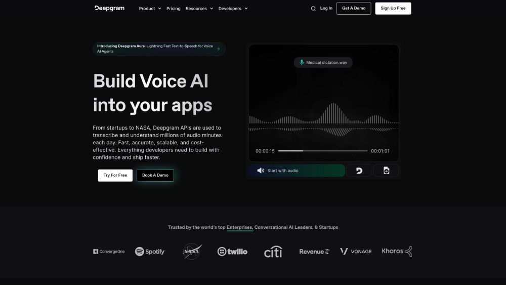 Deepgram Voice AI: High-Quality, Low-Cost, Real-Time Speech APIs