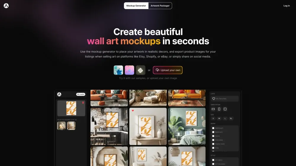 Artadum: Effortless Artwork Mockup Generator in Realistic Settings