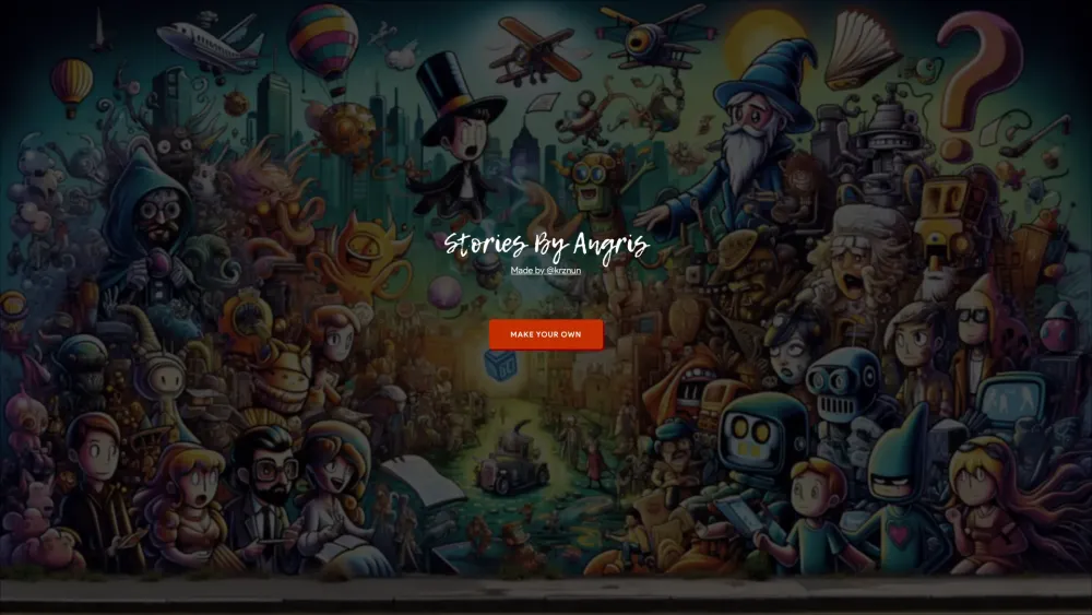 Stories By Angris: Interactive AI Video RPG Storytelling Experience