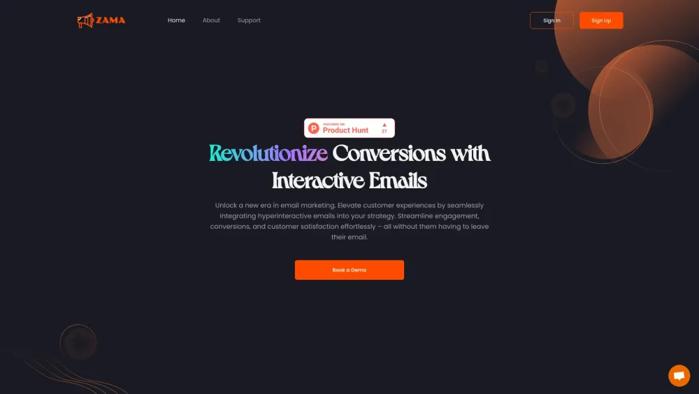 Zama: Interactive Emails, AMP Abandoned Cart Handling Tools