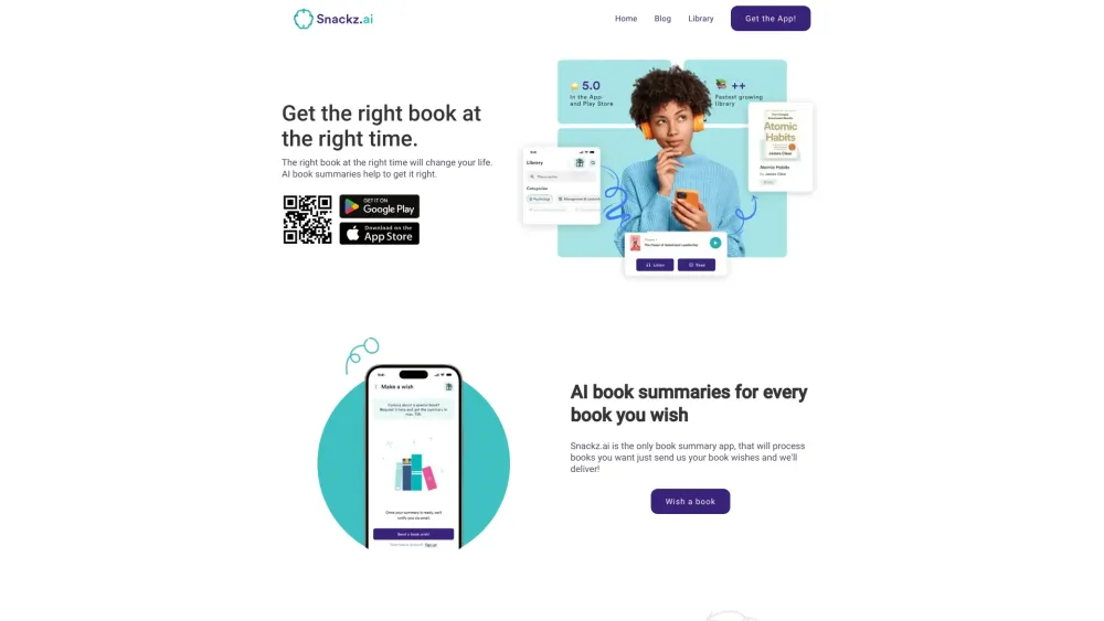 Snackz.ai : Comprehensive Summaries At Your Fingertips - All Books