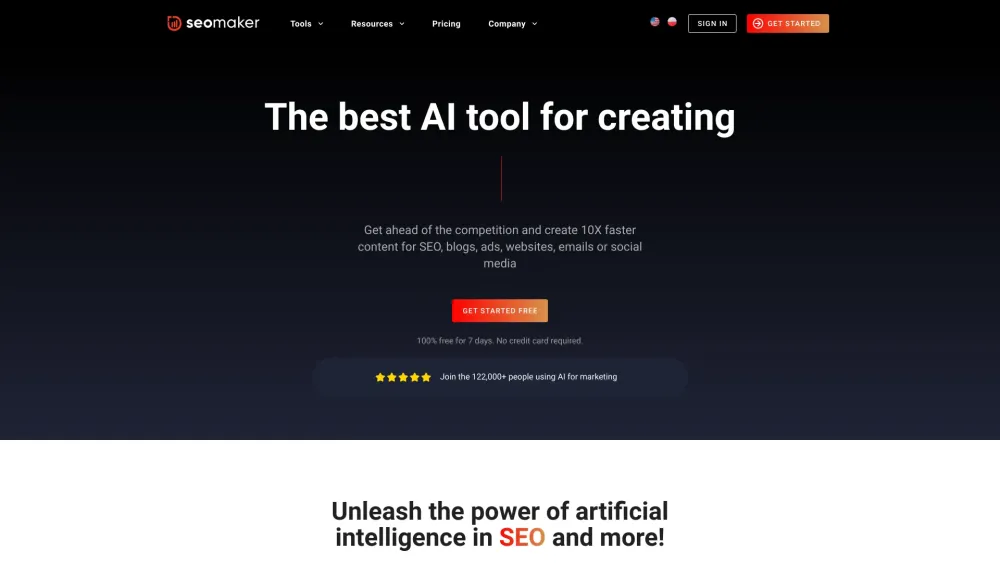 Seomaker: Boost SEO & Insights via Advanced AI Technology