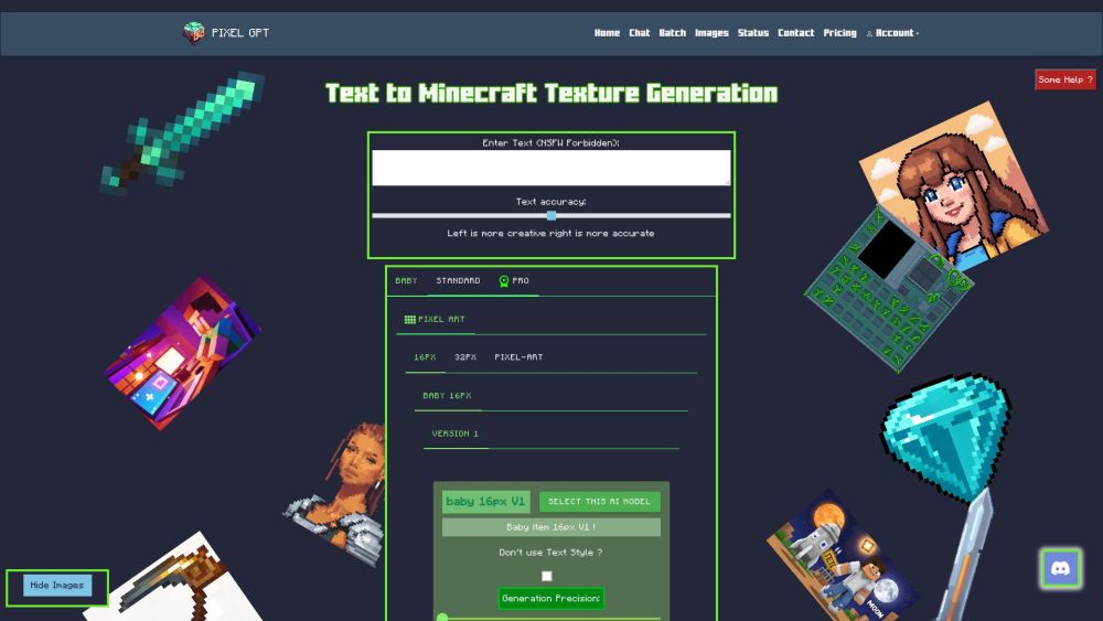 AI MC Texture: Generate Minecraft Textures Easily from Text Input