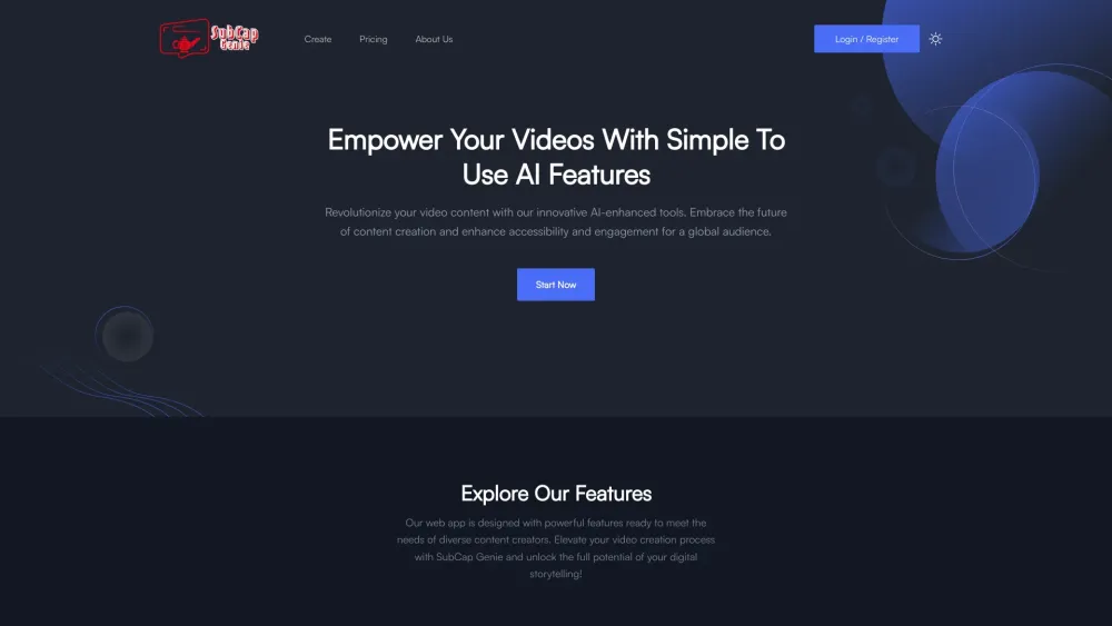 SubCap Genie: Edit, Caption, Translate & Optimize Videos