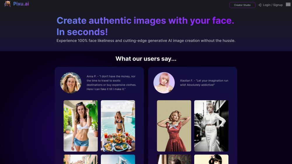 Pixu : Premier AI-Driven Personalized Image Generation & Modification