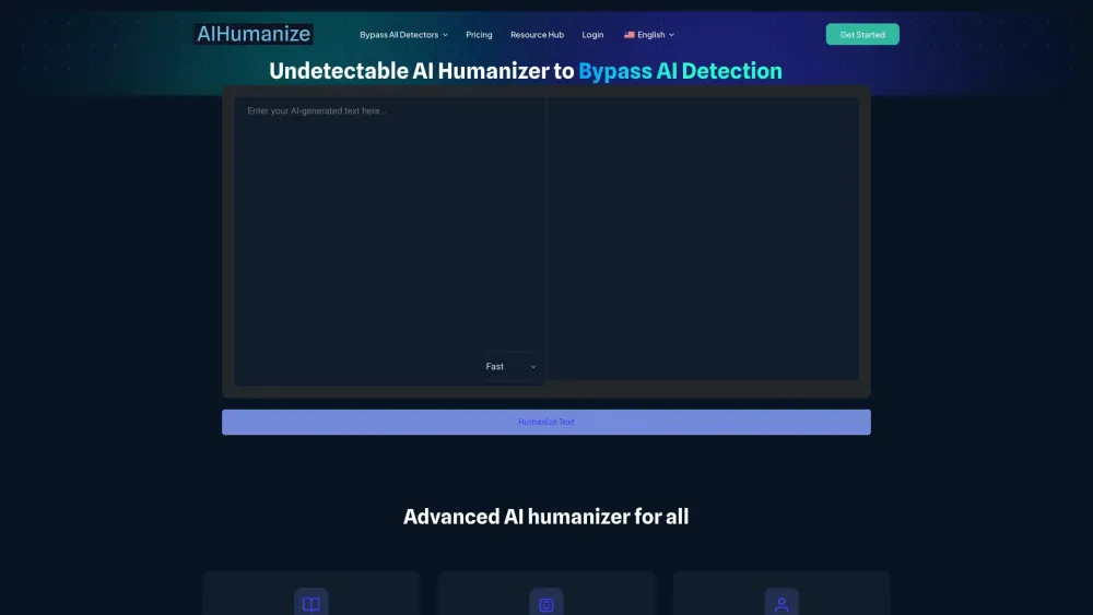 AIHumanize: AI Text Detection & Human-Like Writing Enhancer